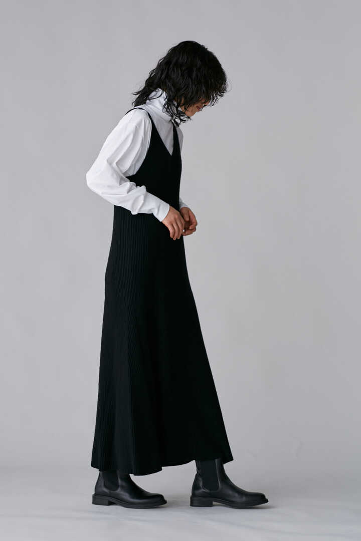 ATON / WOOL CASHMERE SILK TANKTOP DRESS3