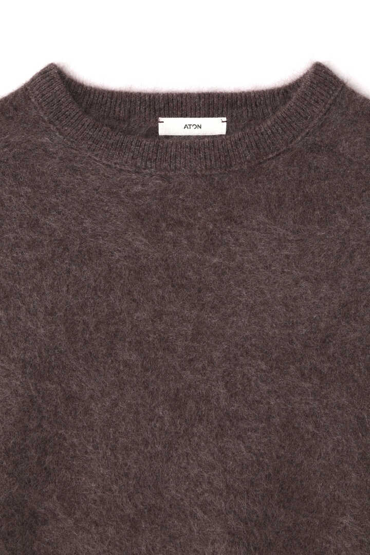 ATON / ROYAL CASHMERE FUR CREWNECK SWEATER | ニット | THE LIBRARY