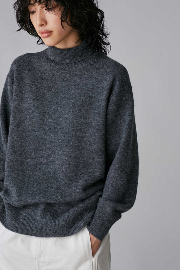 blurhms ROOTSTOCK / ALPACA WOOL KNIT TURTLE-NECK6