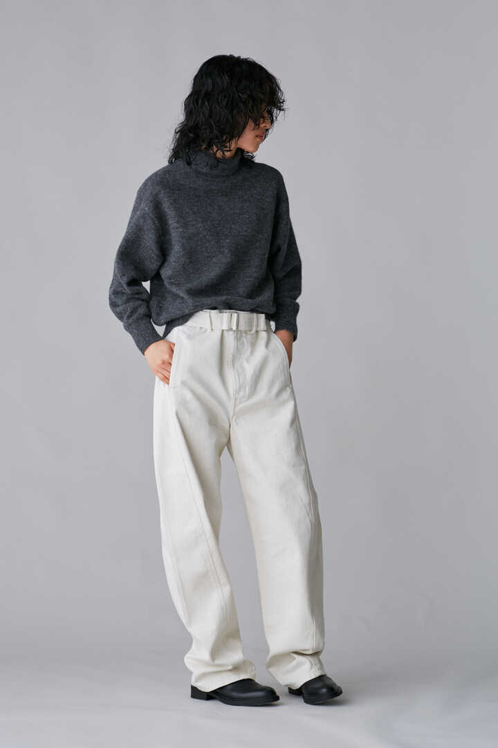 blurhms ROOTSTOCK / ALPACA WOOL KNIT TURTLE-NECK2