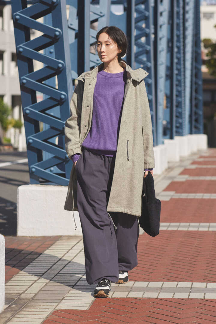 Cristaseya / RIBBED RAGLAN CASHMERE SWEATER8
