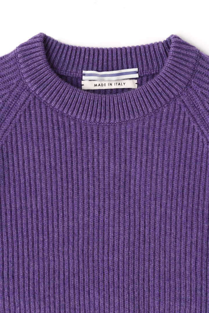 Cristaseya / RIBBED RAGLAN CASHMERE SWEATER | ニット | THE LIBRARY