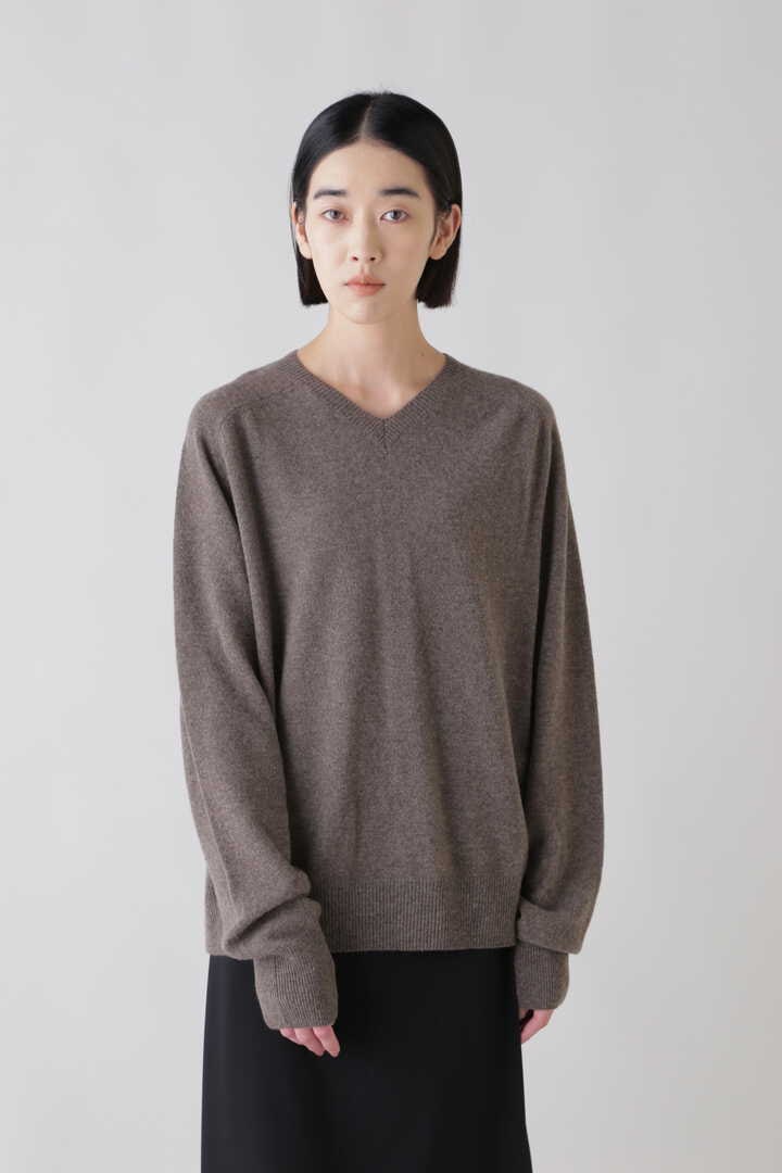 Cristaseya / OVERSIZED V NECK FLANNEL SWEATER | ニット | THE ...