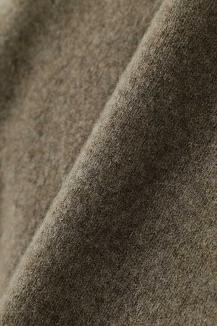 Cristaseya / OVERSIZED V NECK FLANNEL SWEATER19