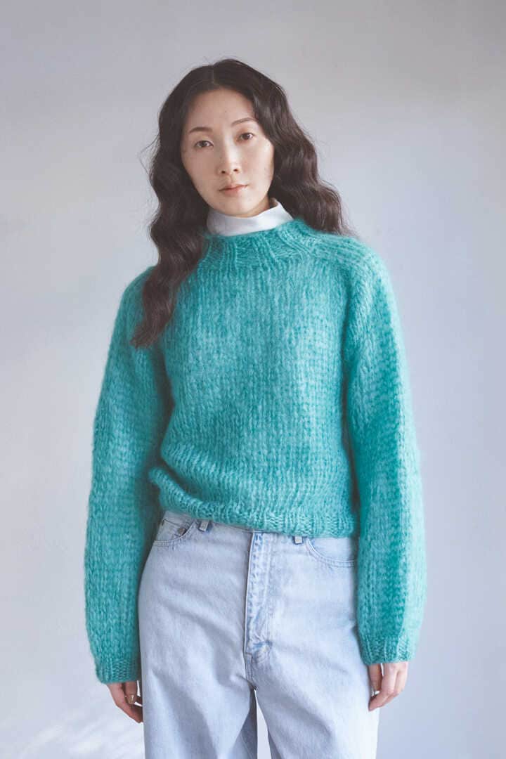 Maiaｍi / MOHAIR NEW PULLOVER | ニット | THE LIBRARY SELECTED ...