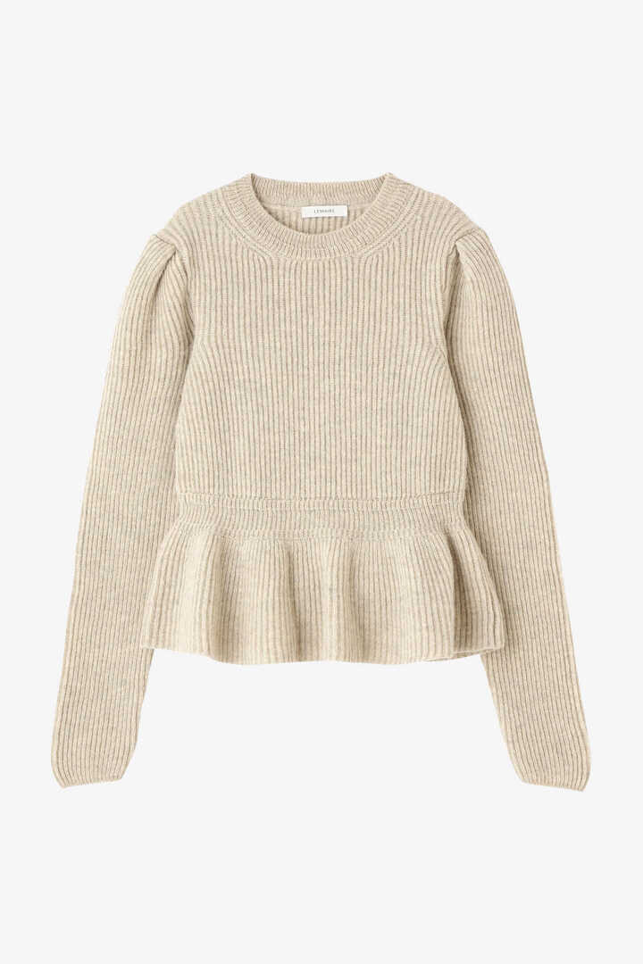 LEMAIRE / PEPLUM SWEATER | ニット | THE LIBRARY SELECTED | THE