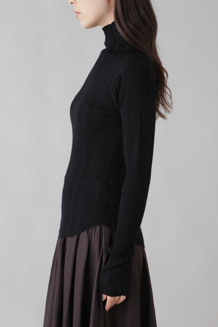 SAYAKA DAVIS / RANDOM RIB HIGHNECK | ニット | THE LIBRARY SELECTED