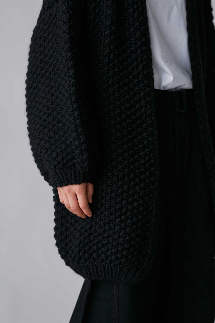 Maiaｍi / MERINO PEARL PATTERN CARDIGAN | ニット | THE LIBRARY