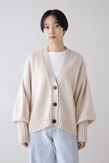 SAYAKA DAVIS / BALLOON SLEEVE CARDIGAN | ニット | THE LIBRARY