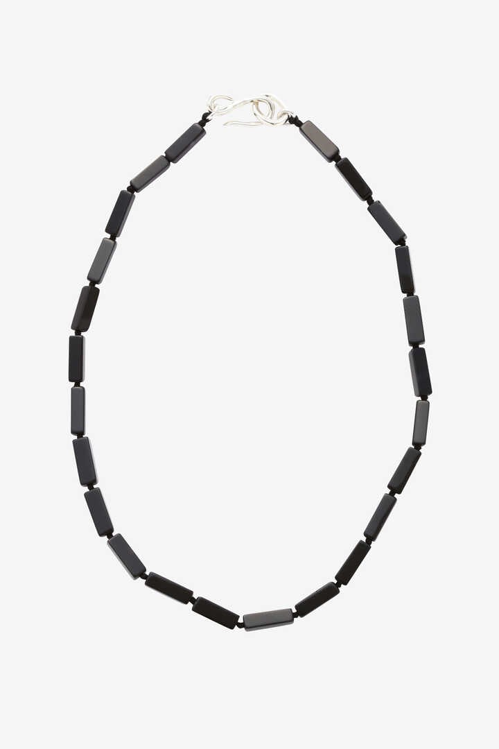 R.ALAGAN / RECTANGLE STONE NECKLACE1