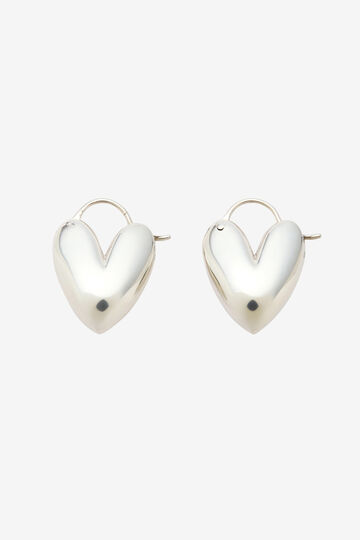 R.ALAGAN / TINY PUFFY HEART HOOPS_160