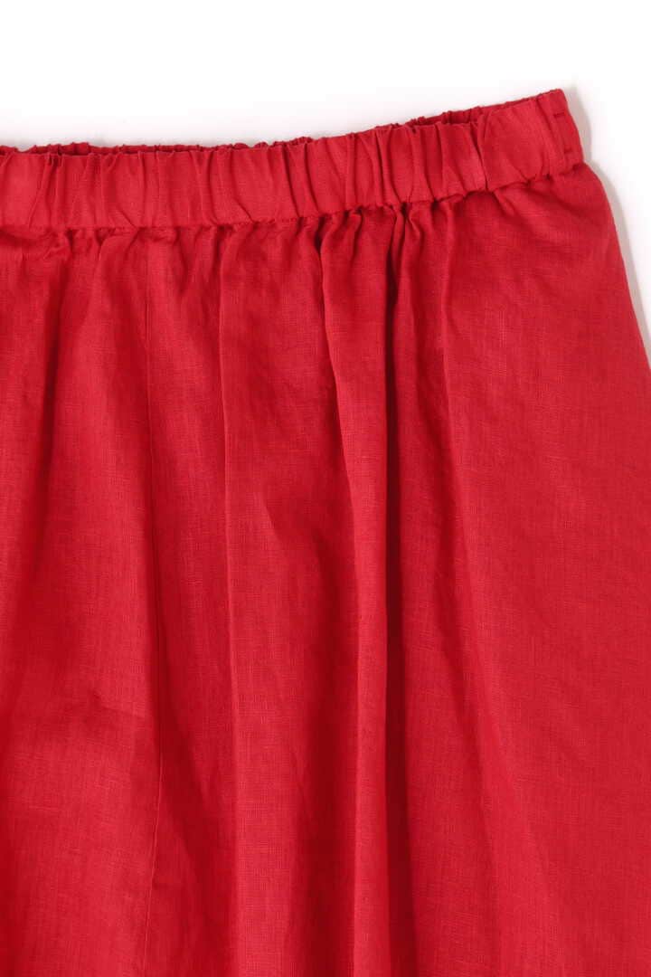 ATON / NATURAL DYED LINEN LAWN GATHERED SKIRT5