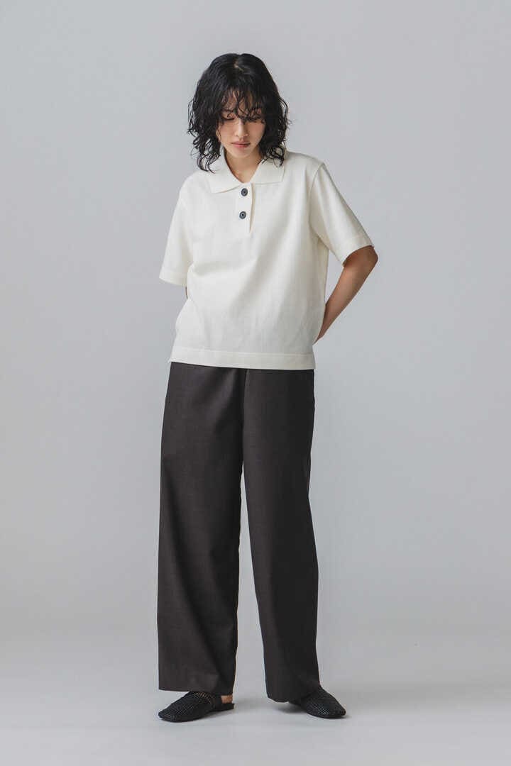 ［別注］blurhms / WOOL VOILE SIDE SEAMLESS SLACKS4