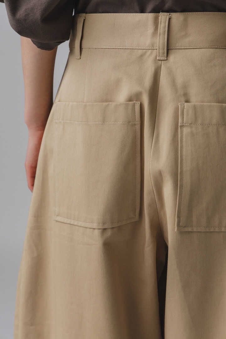 STUDIO NICHOLSON / LIGHT COTTON TWILL WIDE CROP PANT13