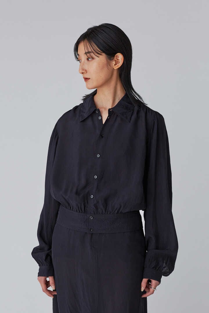 Lemaire black blouse色ブラック