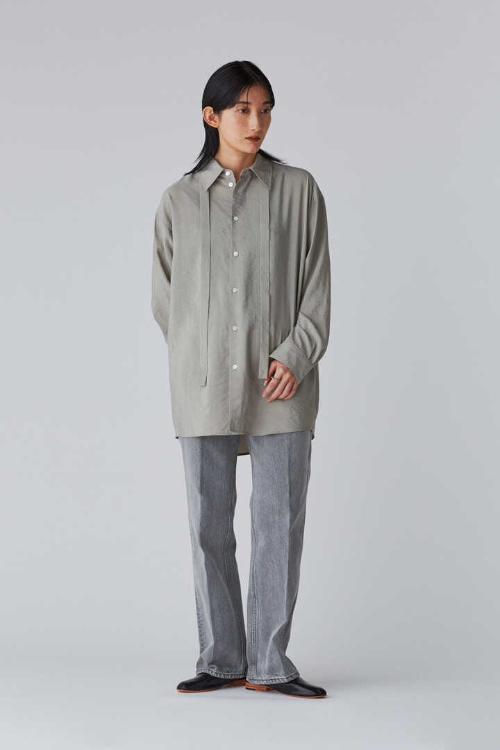 LEMAIRE / LONG SHIRT WITH TIE2
