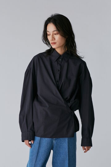 LEMAIRE / STRAIGHT COLLAR TWISTED SHIRT_120