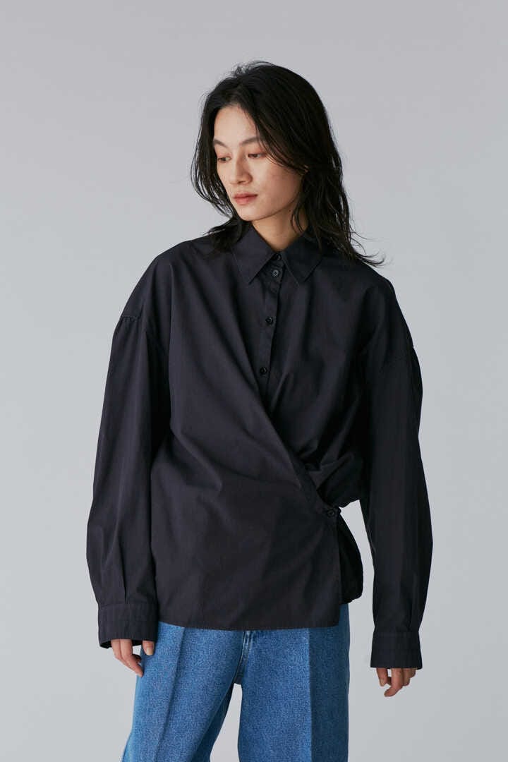 LEMAIRE / STRAIGHT COLLAR TWISTED SHIRT1