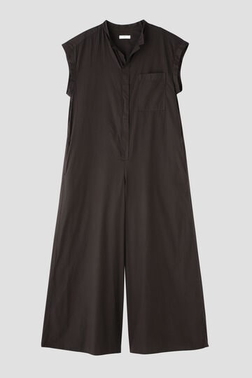ATON / COTTON LAWN FLARED JUMP SUIT_020