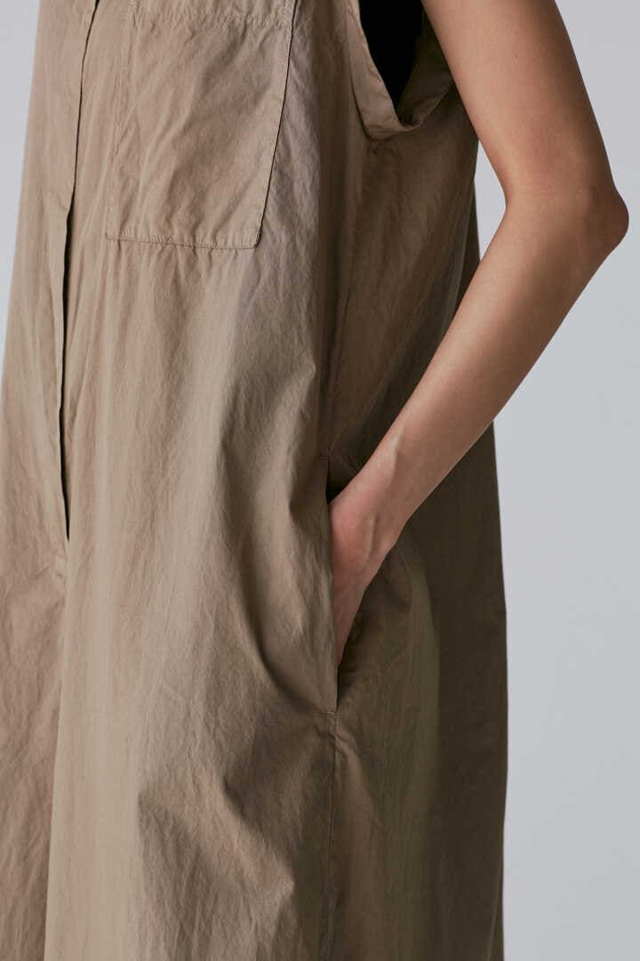 ATON / COTTON LAWN FLARED JUMP SUIT6