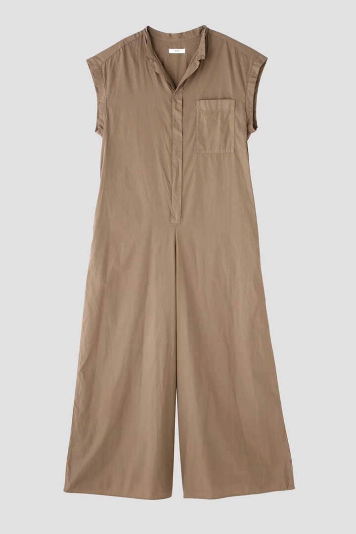 ATON / COTTON LAWN FLARED JUMP SUIT8