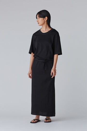 LEMAIRE / BELTED RIB T-SHIRT DRESS_010