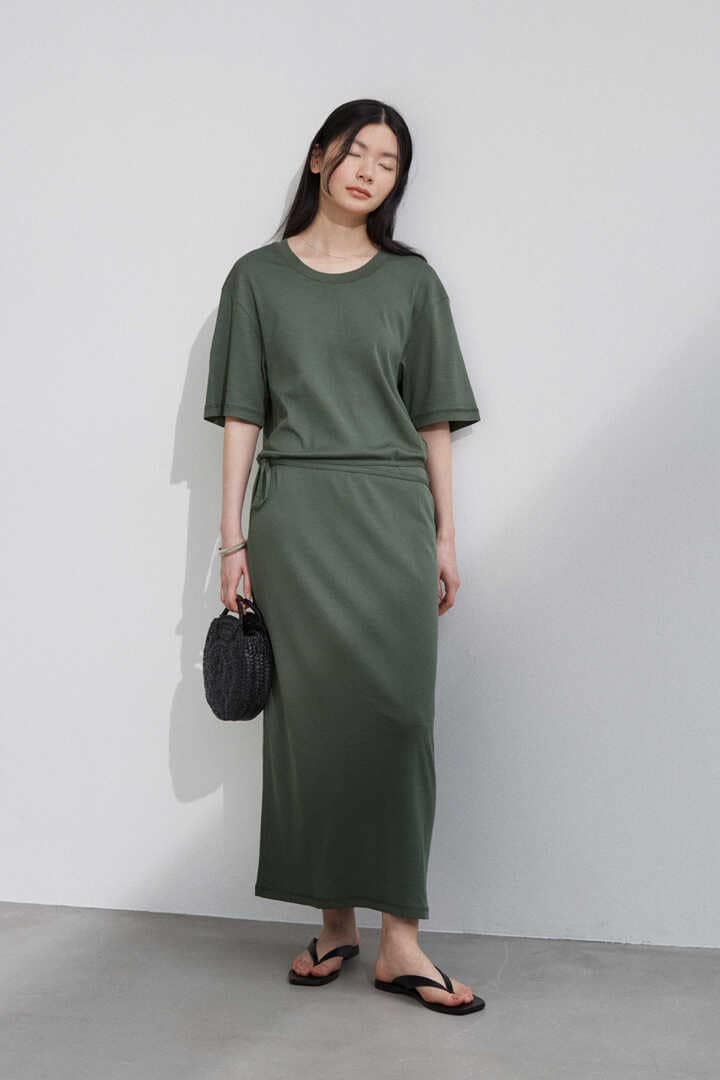 LEMAIRE / BELTED RIB T-SHIRT DRESS1