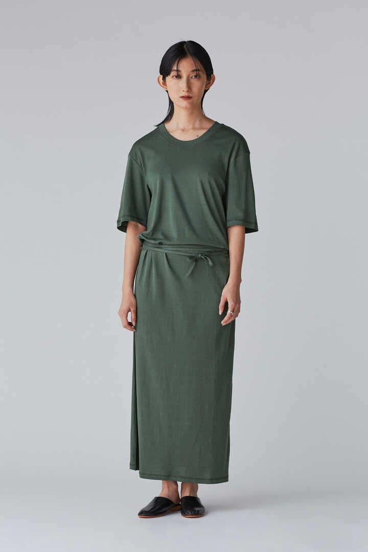 LEMAIRE / BELTED RIB T-SHIRT DRESS2