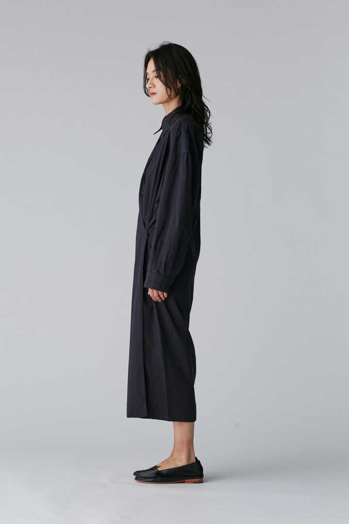 LEMAIRE / STRAIGHT COLLAR TWISTED DRESS2