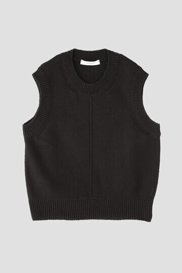 LEMAIRE / SLEEVELESS CROPPED SWEATER_010
