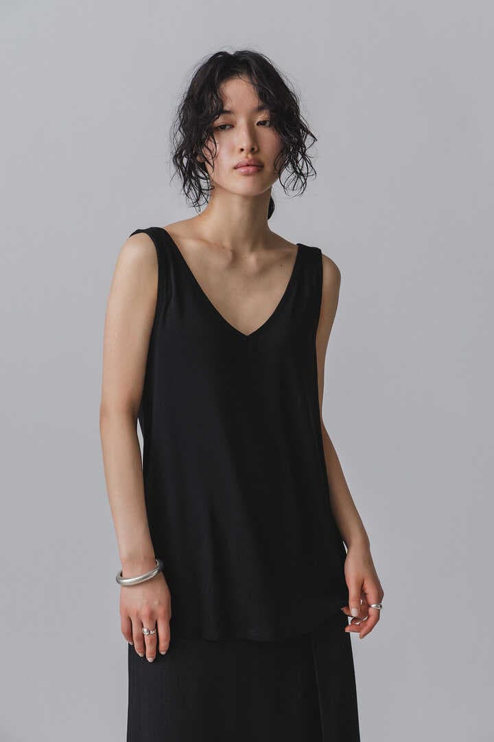 STUDIO NICHOLSON / LYOCELL RIB JERSEY V NECK VEST | カットソー | THE LIBRARY  SELECTED | THE LIBRARY（ザ ライブラリー公式通販）