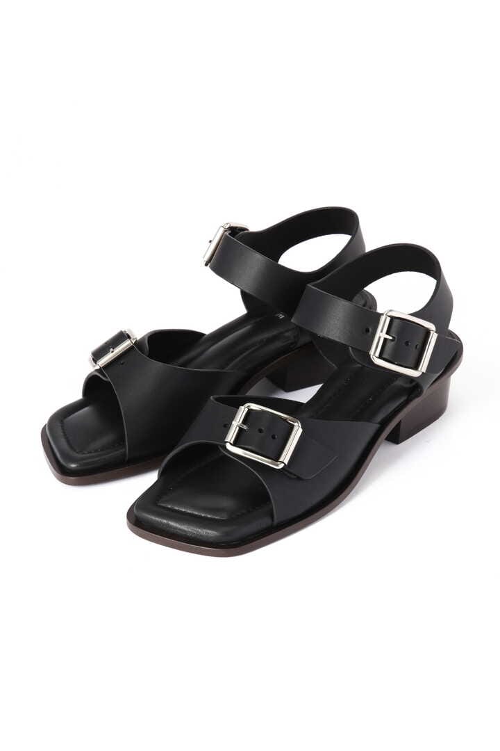 LEMAIRE / SQUARE HEELED SANDALS WITH STRAPS 357