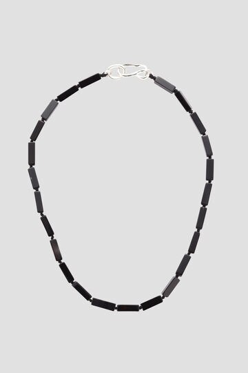 R.ALAGAN / RECTANGLE STONE NECKLACE_010