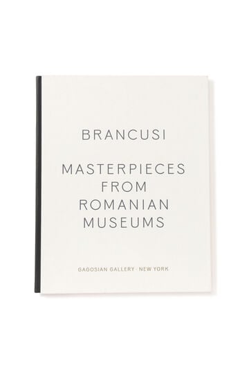 MASTERPIECES FROM ROMANIAN COLLECTIONS CATALOGUE / Constantin Brancusi_000
