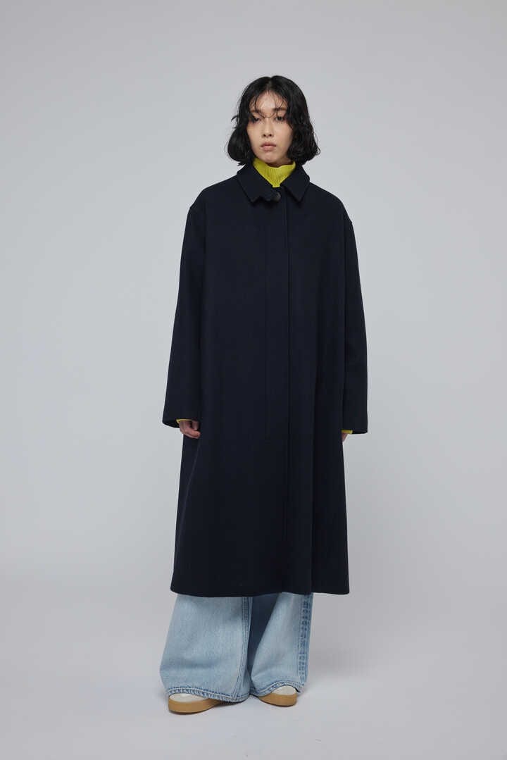 STUDIO NICHOLSON / MELTON WOOL ROUNDED OVERCOAT2