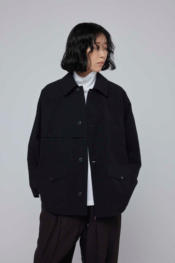 ［別注］blurhms / ROUGH WOOL GABARDINE CRUISER JACKET TL3