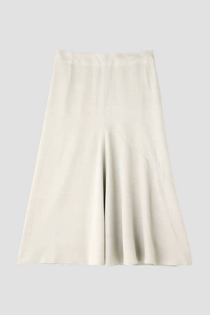 STUDIO NICHOLSON / CREPE BK VISC SATIN ASSYMETRIC SKIRT1