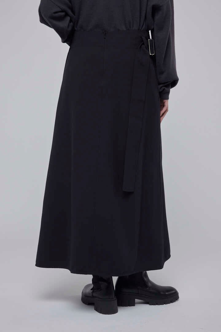 STUDIO NICHOLSON / LIGHT TECH WOOL WRAP SKIRT6