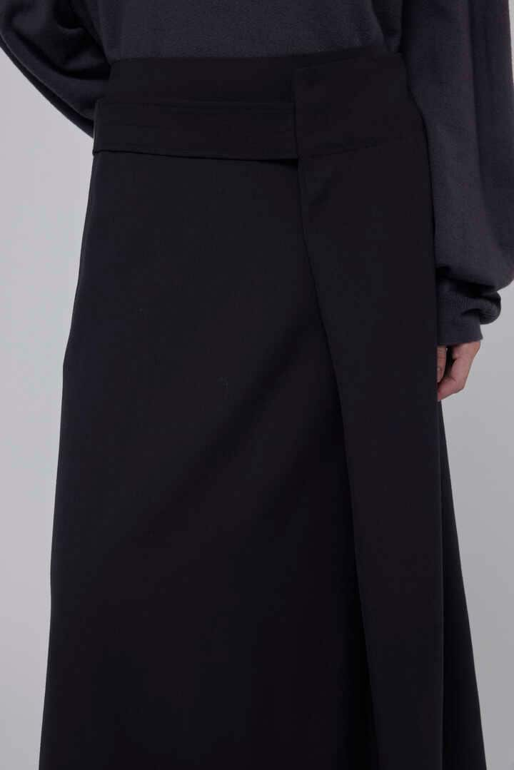 STUDIO NICHOLSON / LIGHT TECH WOOL WRAP SKIRT7