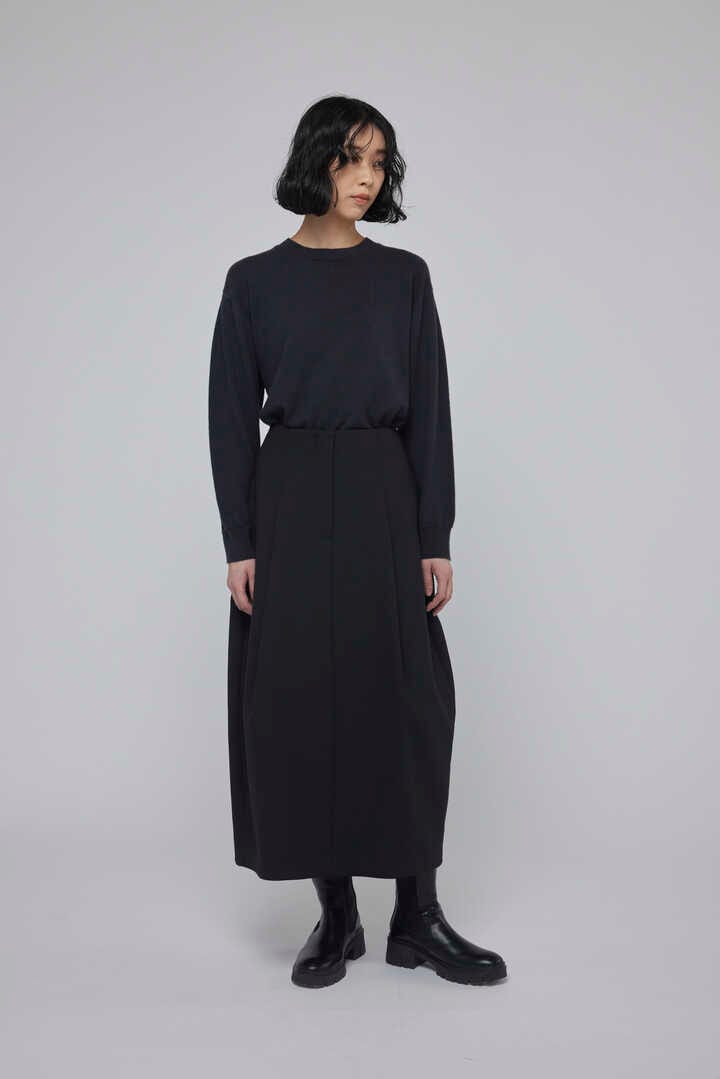 STUDIO NICHOLSON / COMPACT POLY VISCOSE DARTED VOLUME SKIRT | スカート | THE  LIBRARY SELECTED | THE LIBRARY（ザ ライブラリー公式通販）