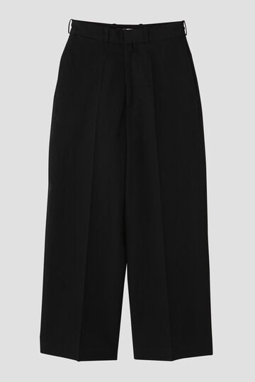 blurhms / Rough Wool Gabardine Trousers_010