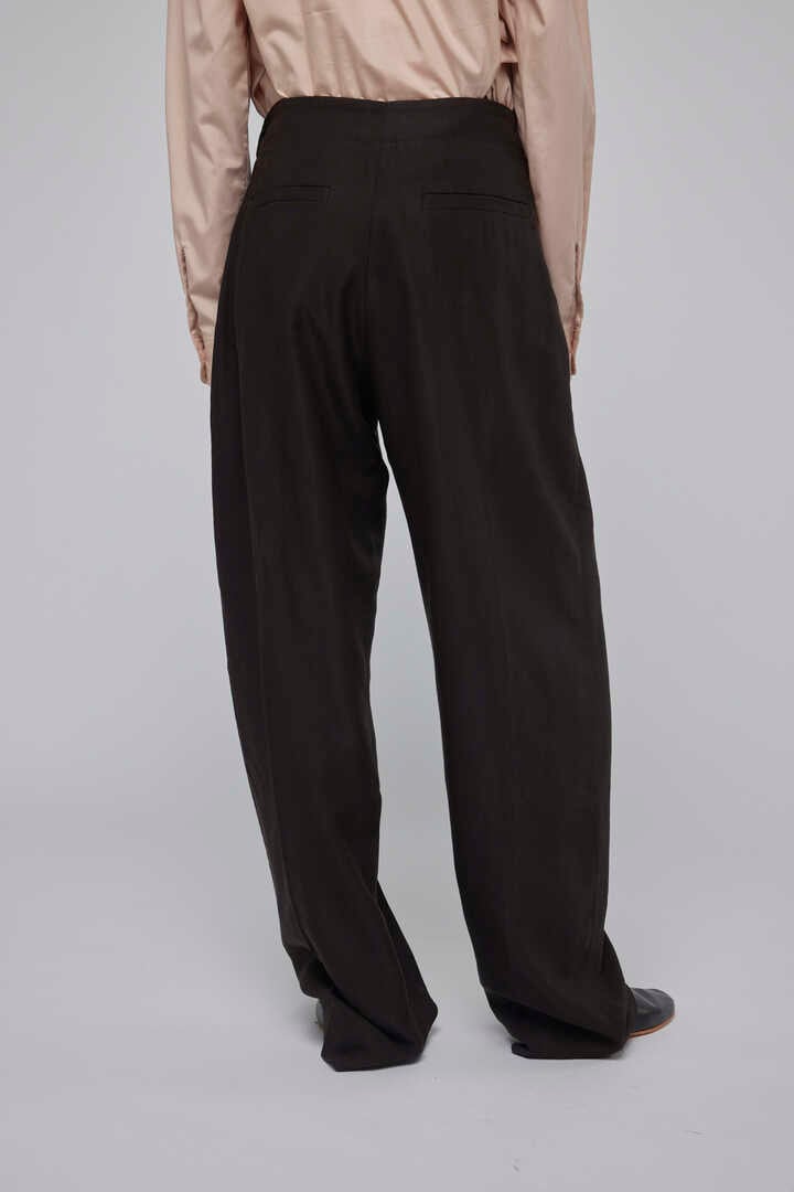 STUDIO NICHOLSON / VISCOSE LINEN TWILL TAILORED TRACK PANT5