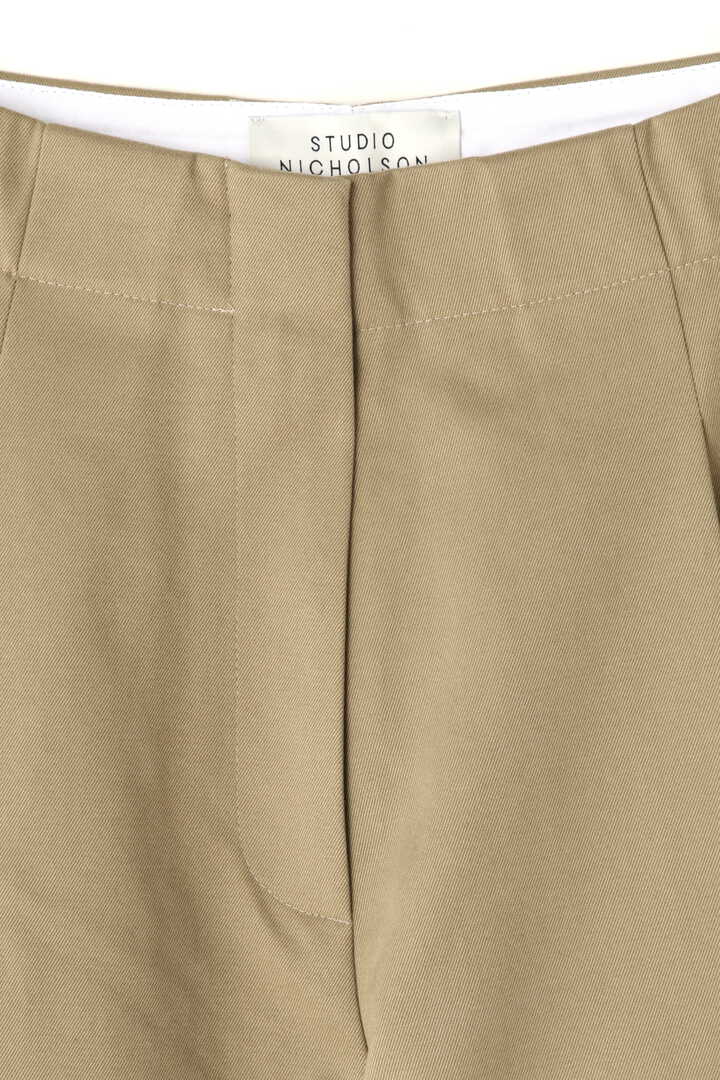 STUDIO NICHOLSON / PEACHED COTTON TWILL DEEP PLEAT VOLUME ANKLE CROP3