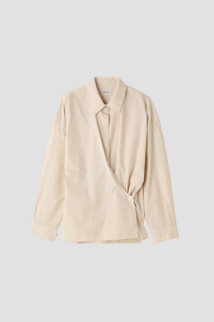 LEMAIRE / STRAIGHT COLLAR TWISTED SHIRT10