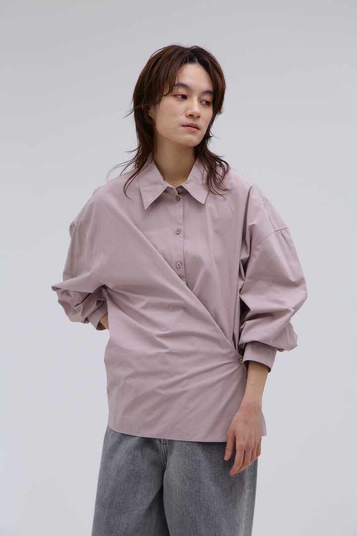 LEMAIRE / STRAIGHT COLLAR TWISTED SHIRT17