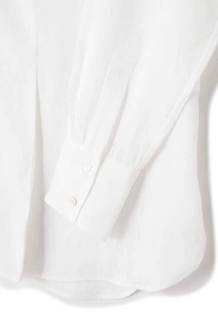 STUDIO NICHOLSON / LINENLIKE TWILL GUSSET NECK SHIRT16