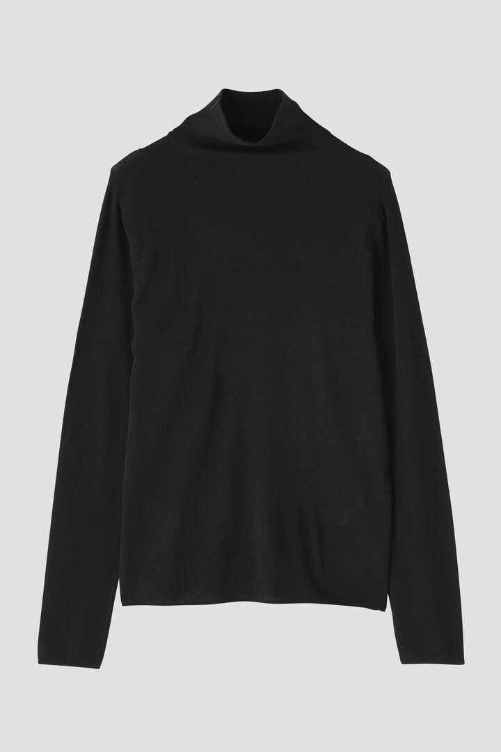 ATON / ROYAL WOOL CIRCULAR RIB TURTLENECK SWEATER1