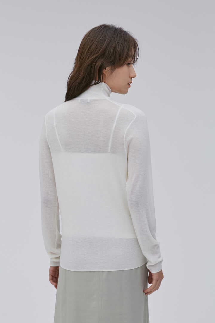 ATON / ROYAL WOOL CIRCULAR RIB TURTLENECK SWEATER11