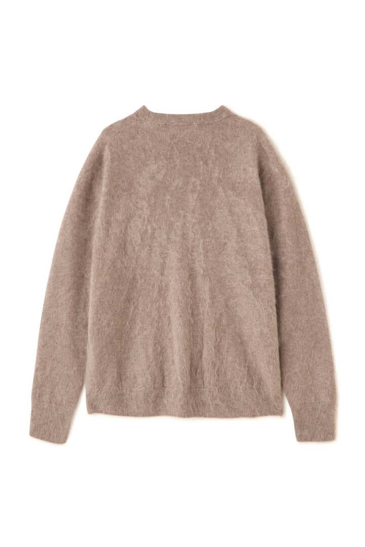 ATON / ROYAL CASHMERE FUR CREWNECK SWEATER9