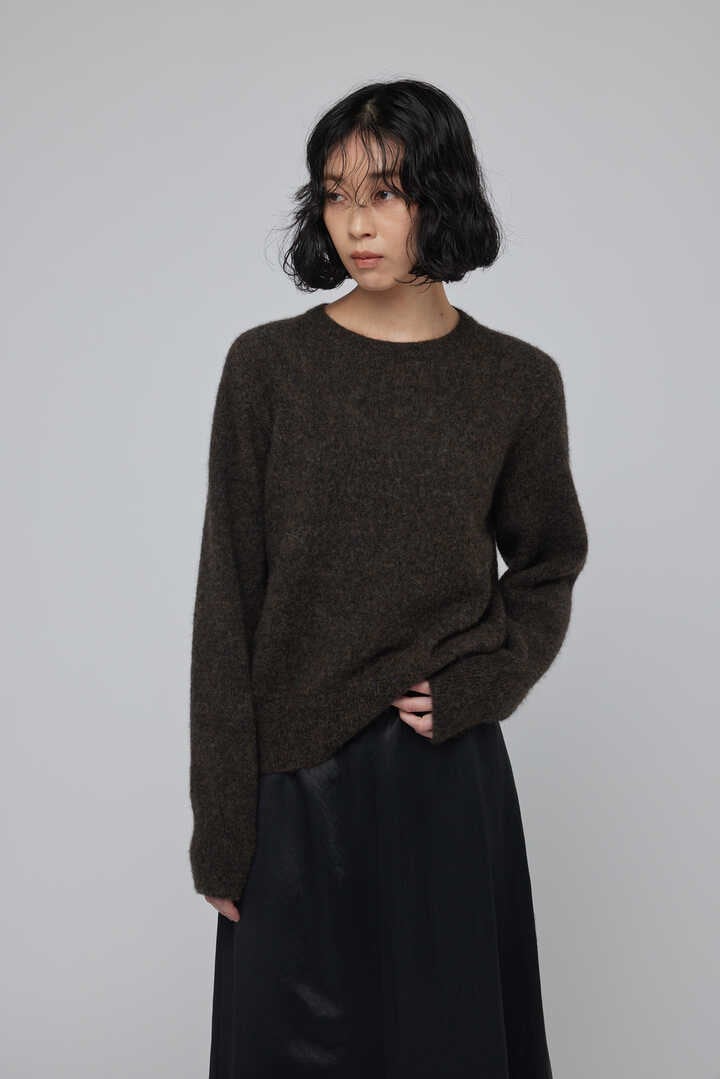 ［別注］blurhms / ALPACA KNIT CREW NECK5